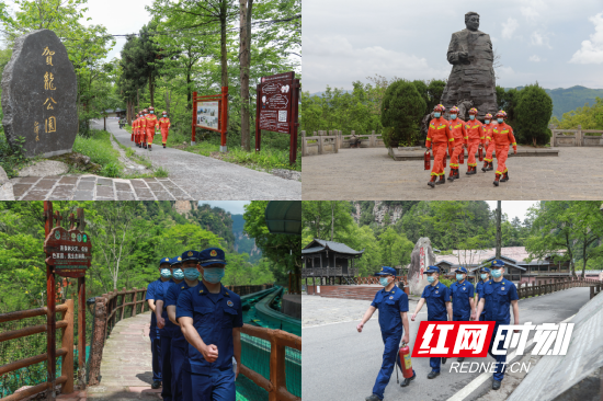 湖南张家界：消防服务护航&ldquo;五一&rdquo;旅游安全