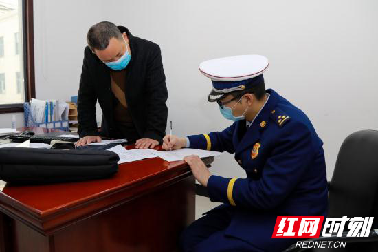 【平安消防】张家界消防宣传监督齐头上 服务复工复产企业