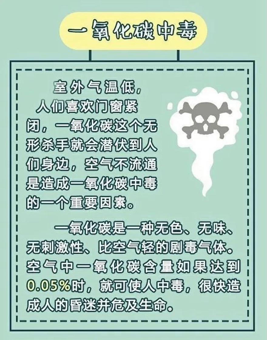应急科普丨降温来袭 带你了解如何安全取暖！